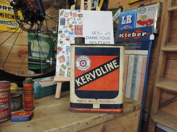 Bidon d'huile Kervoline