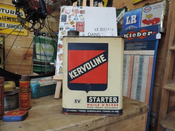 Bidon d'huile Kervoline