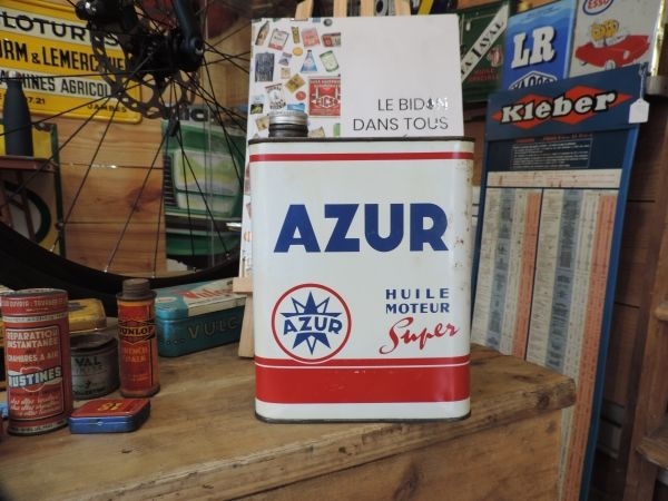 Bidon d'huile Azur