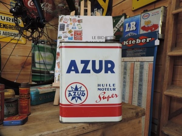 Bidon d'huile Azur