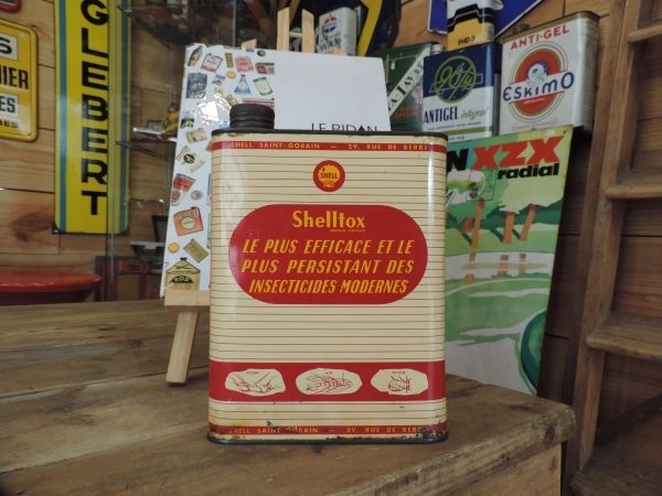 Bidon d'huile Shell