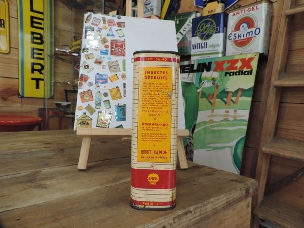 Bidon d'huile Shell