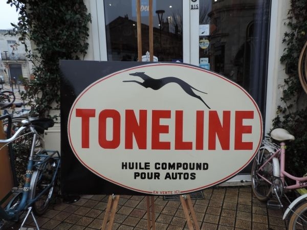 Plaque émaillée Toneline