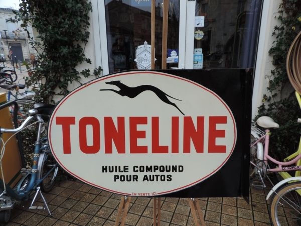 Plaque émaillée Toneline