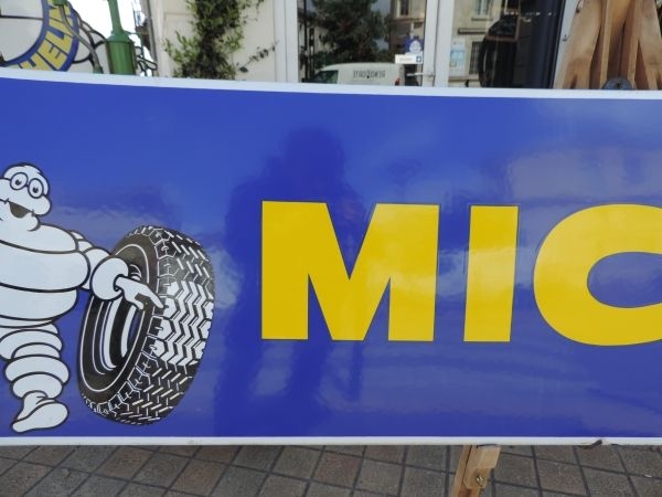 Plaque émaillée Michelin