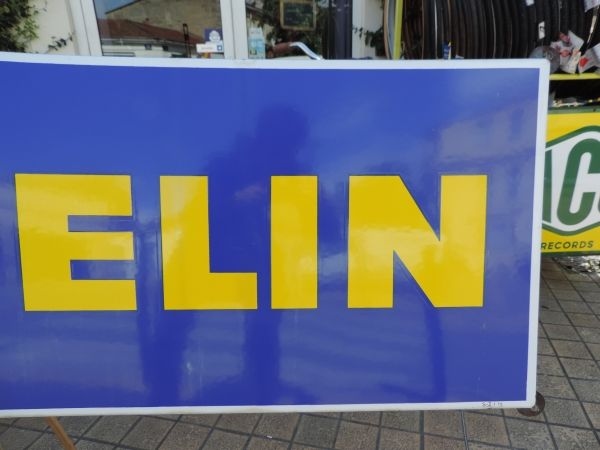 Plaque émaillée Michelin