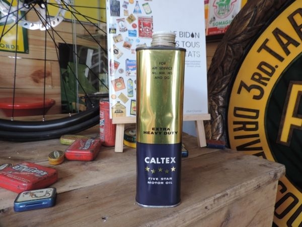 Bidon d'huile Caltex