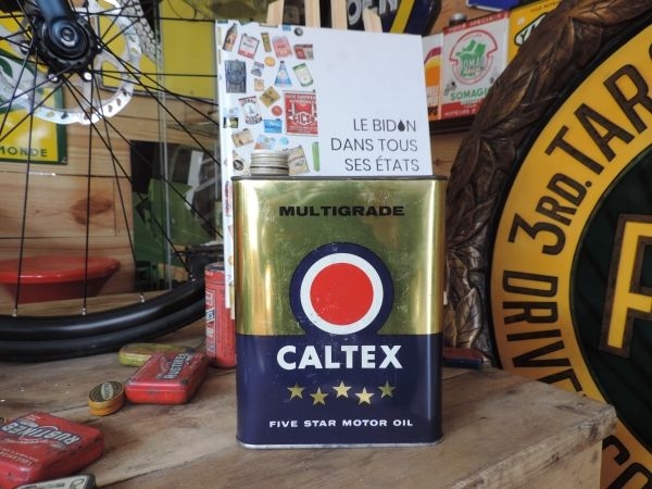 Bidon d'huile Caltex