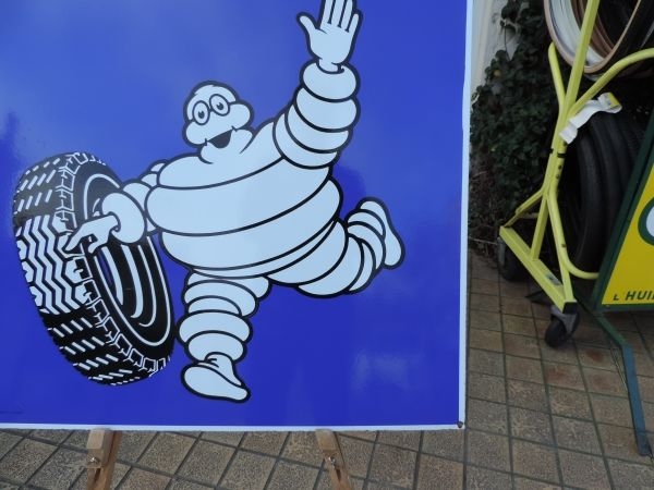 Plaque émaillée Michelin