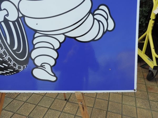 Plaque émaillée Michelin