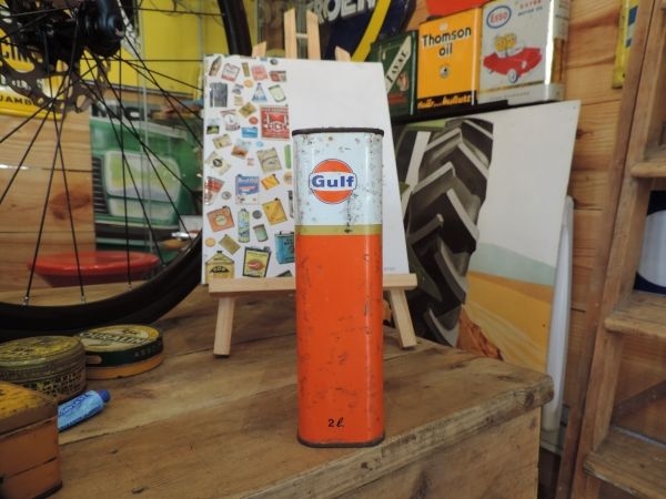 Bidon d'huile Gulf