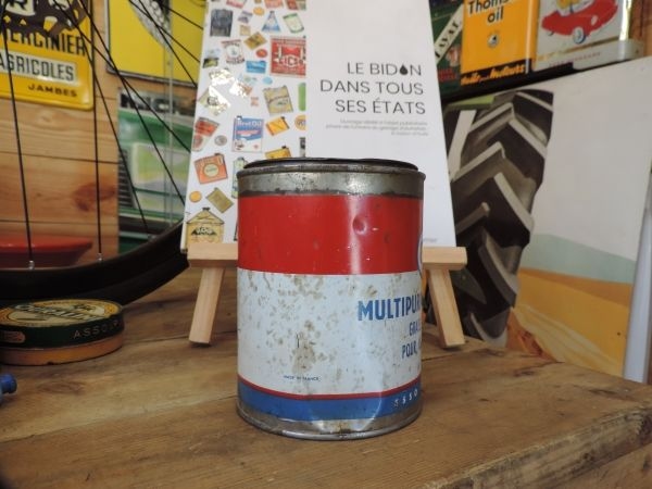 Pot de graisse Esso