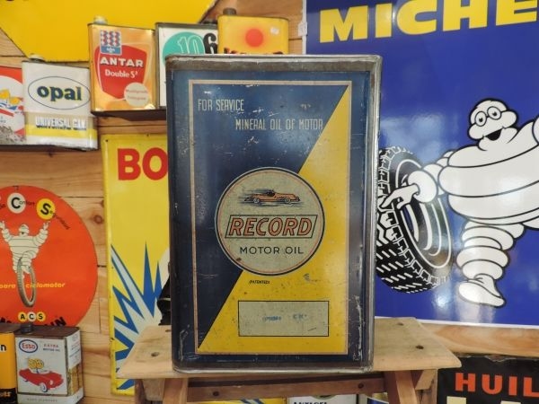 Bidon d'huile Record