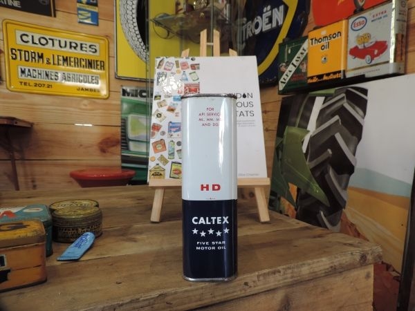 Bidon d'huile Caltex