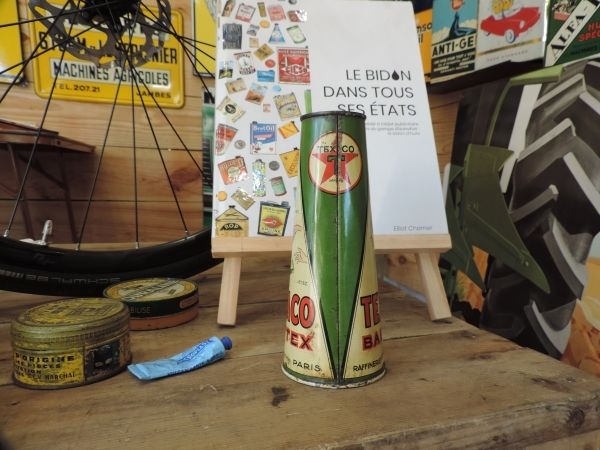 Bidon d'huile Texaco