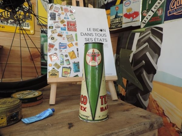 Bidon d'huile Texaco