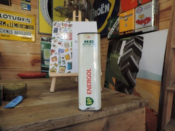 Bidon d'huile BP Energol