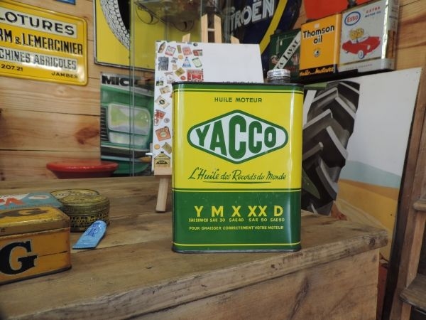 Bidon d'huile Yacco