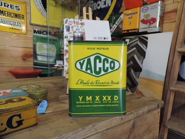 Bidon d'huile Yacco