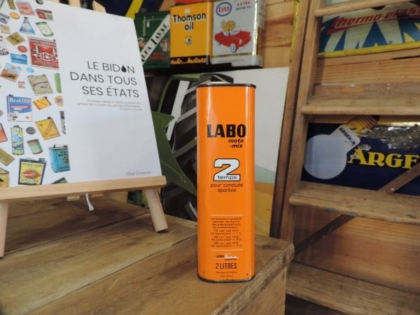 Bidon d'huile Labo