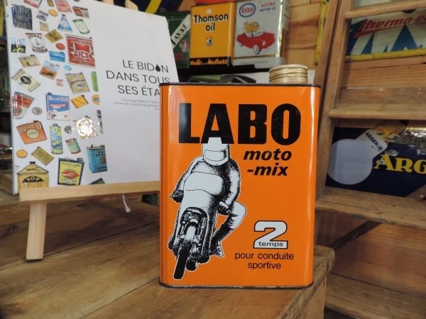 Bidon d'huile Labo
