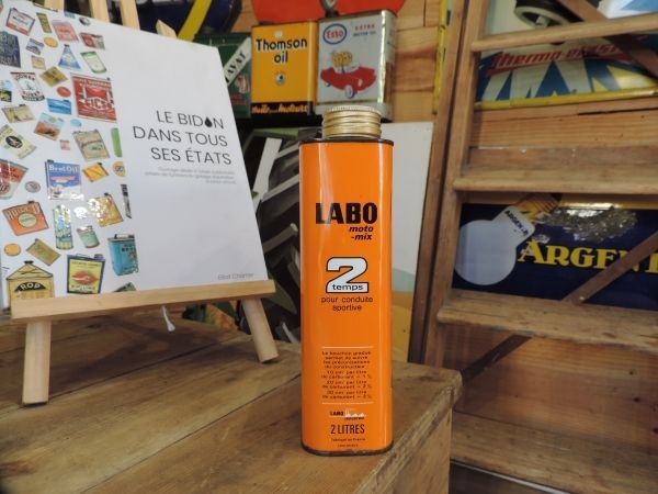 Bidon d'huile Labo