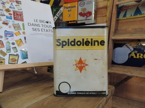 Bidon d'huile Spidoléine