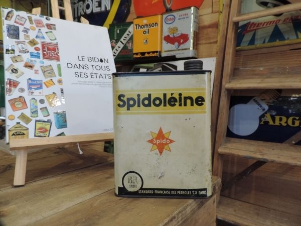 Bidon d'huile Spidoléine