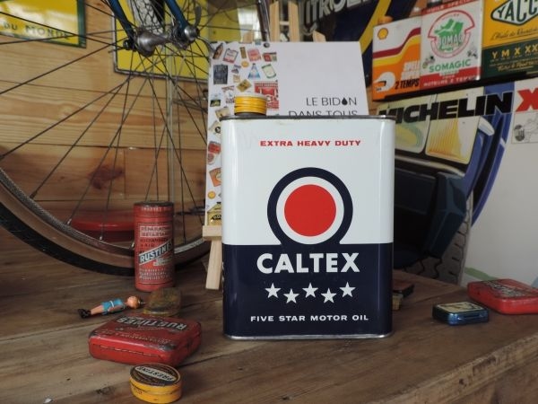 Bidon d'huile Caltex