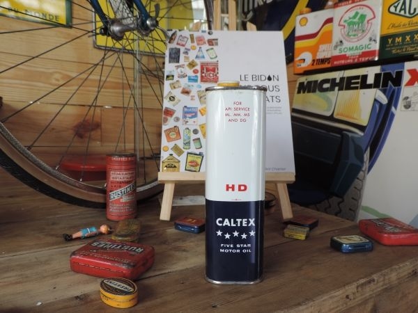 Bidon d'huile Caltex
