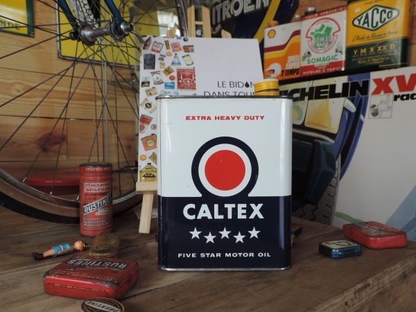 Bidon d'huile Caltex