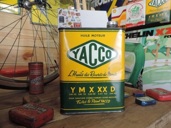 Bidon d'huile Yacco
