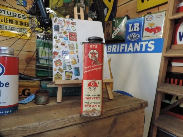 Bidon d'huile Texaco