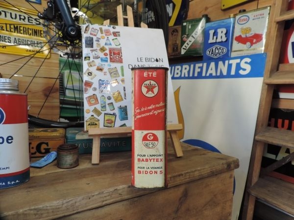 Bidon d'huile Texaco