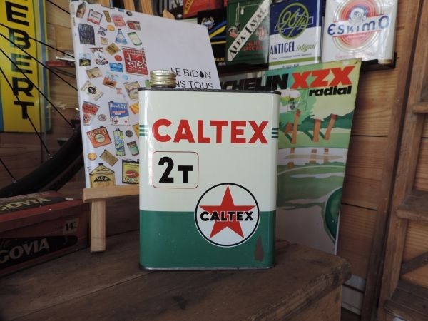 Bidon d'huile Caltex