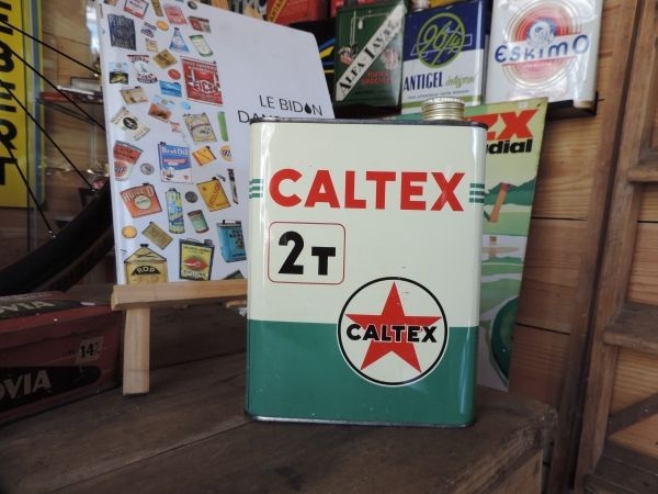 Bidon d'huile Caltex