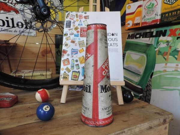 Bidon d'huile Mobiloil