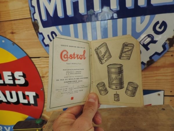 Carnet Castrol