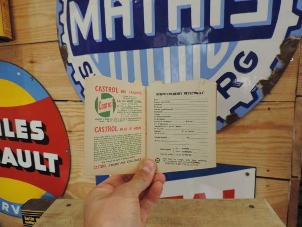 Carnet Castrol