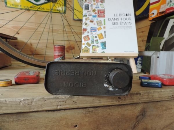 Bidon d'huile Mobiloil