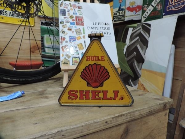 Bidon Shell triangualire