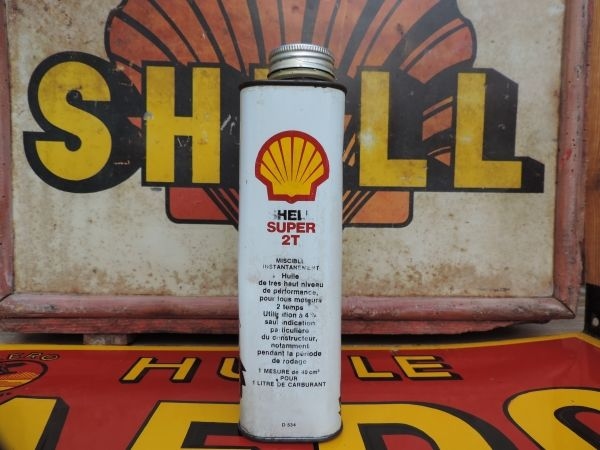 Bidon d'huile Shell