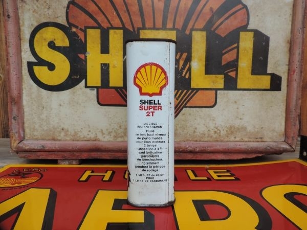 Bidon d'huile Shell