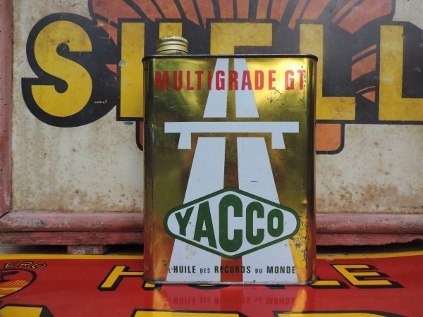 Bidon d'huile Yacco