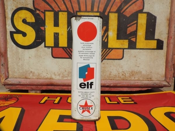 Bidon d'huile Elf
