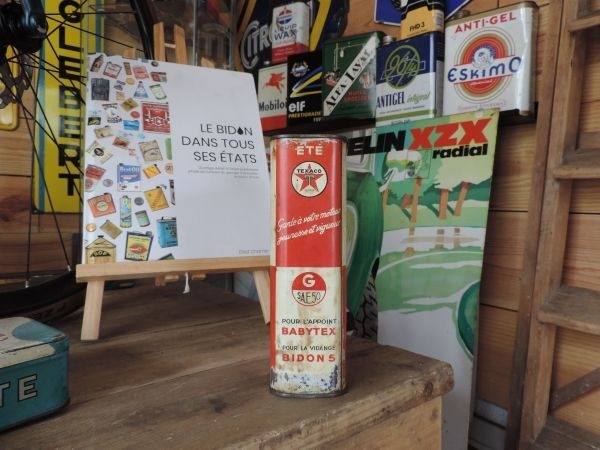 Bidon d'huile Texaco