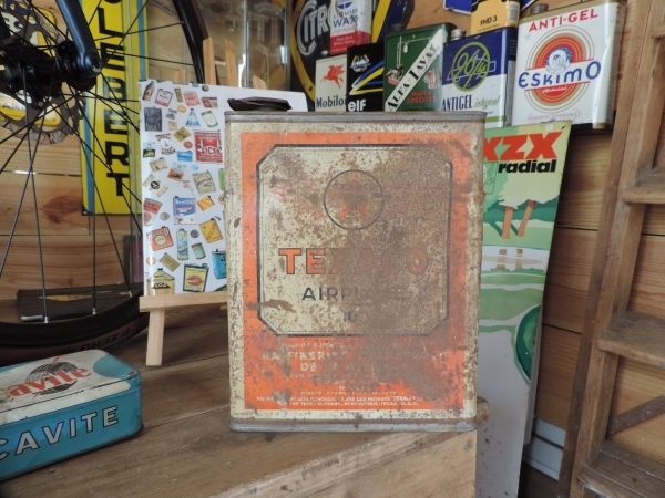 Bidon d'huile Texaco