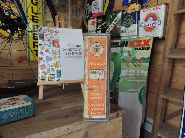 Bidon d'huile Texaco