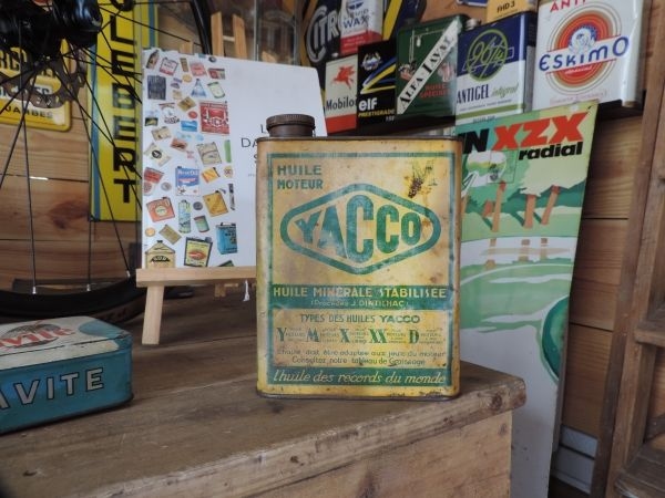 Bidon d'huile Yacco