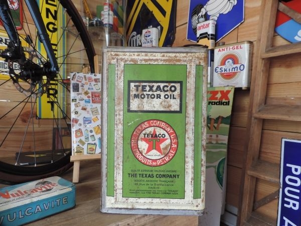 Bidon d'huile Texaco